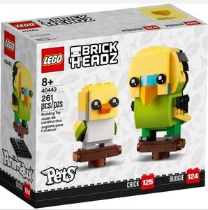Lego Brickheadz Pets Chick and Budgie total 261 pcs